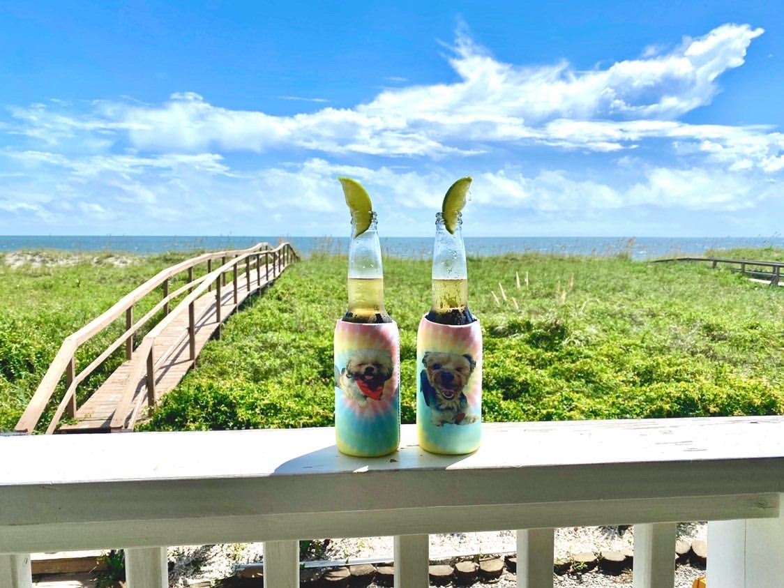 CUSTOM Drink Insulator — Tie Dye