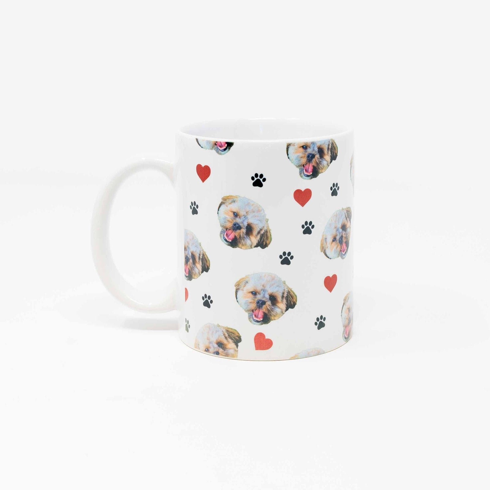 CUSTOM Mug — Pet Heart and Paw