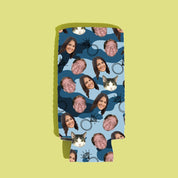 CUSTOM Engagement Drink Insulator—Blue Camo