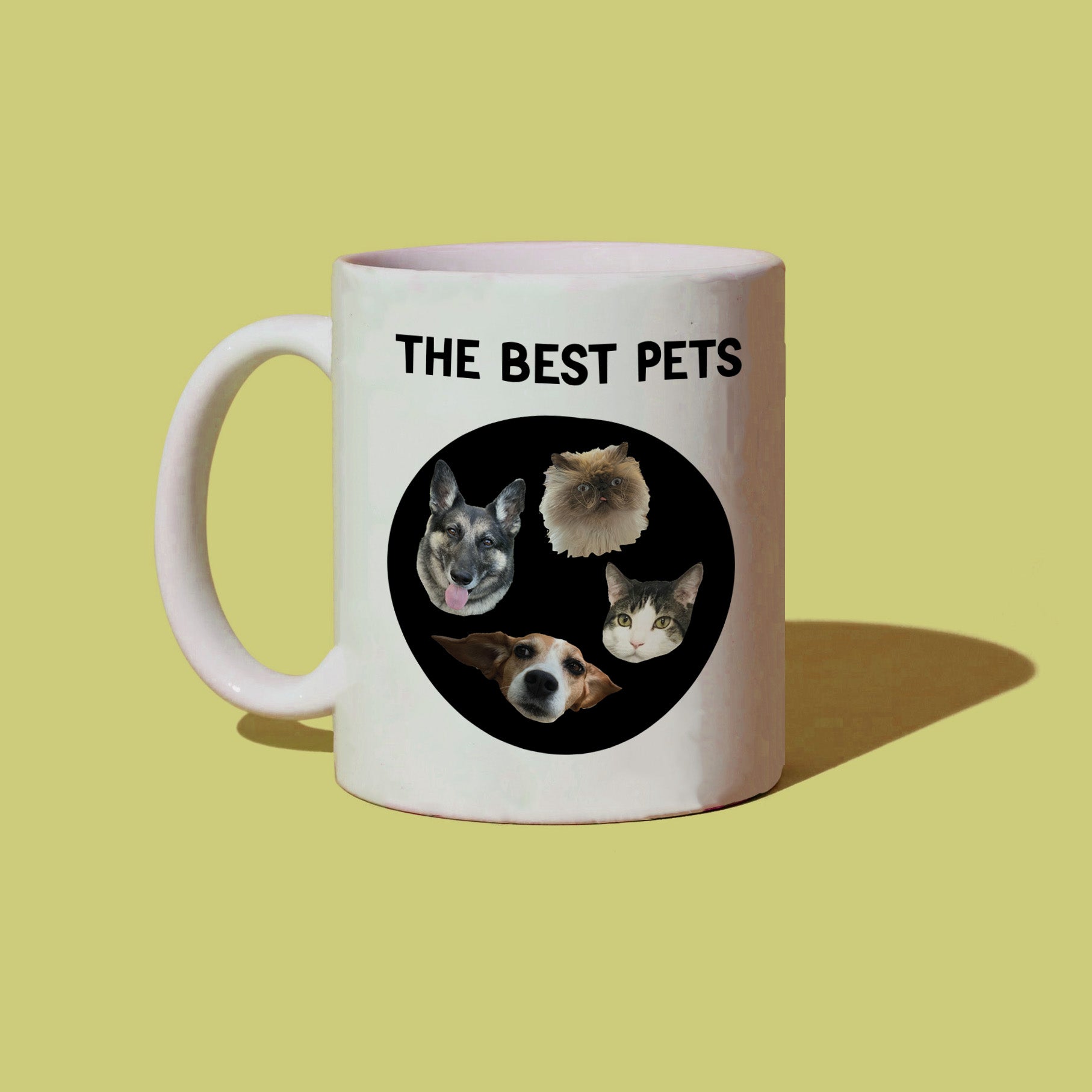 CUSTOM 'Bond' Circle Pet Mug