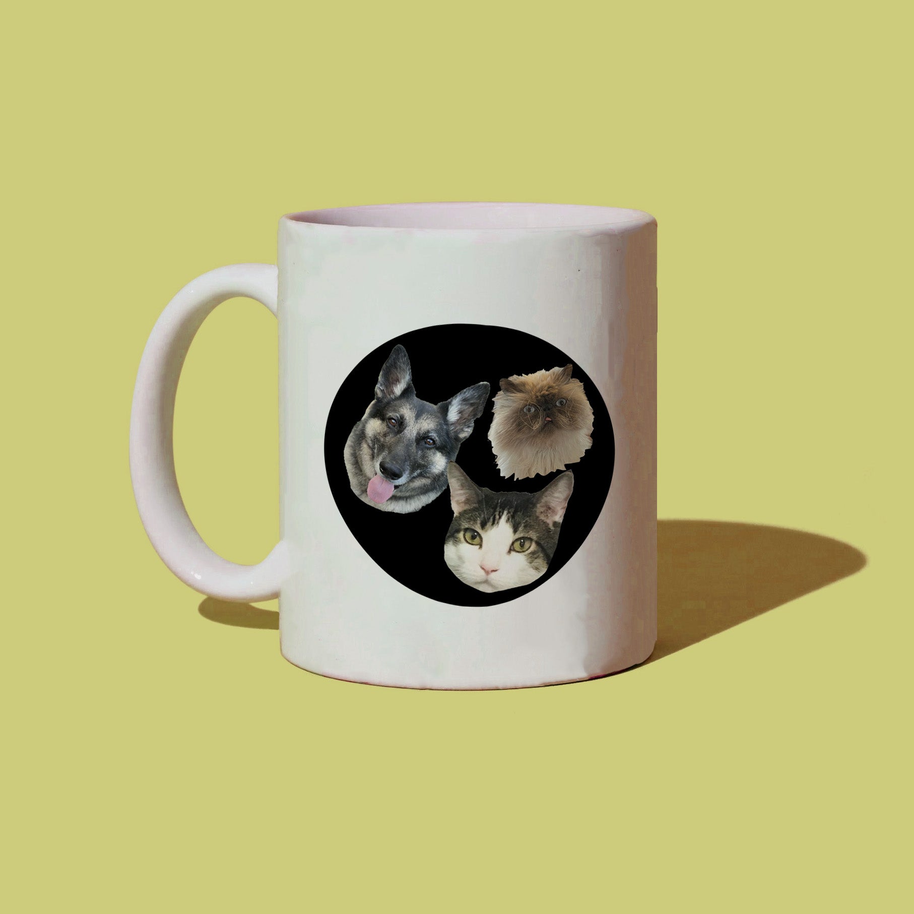 CUSTOM 'Bond' Circle Pet Mug