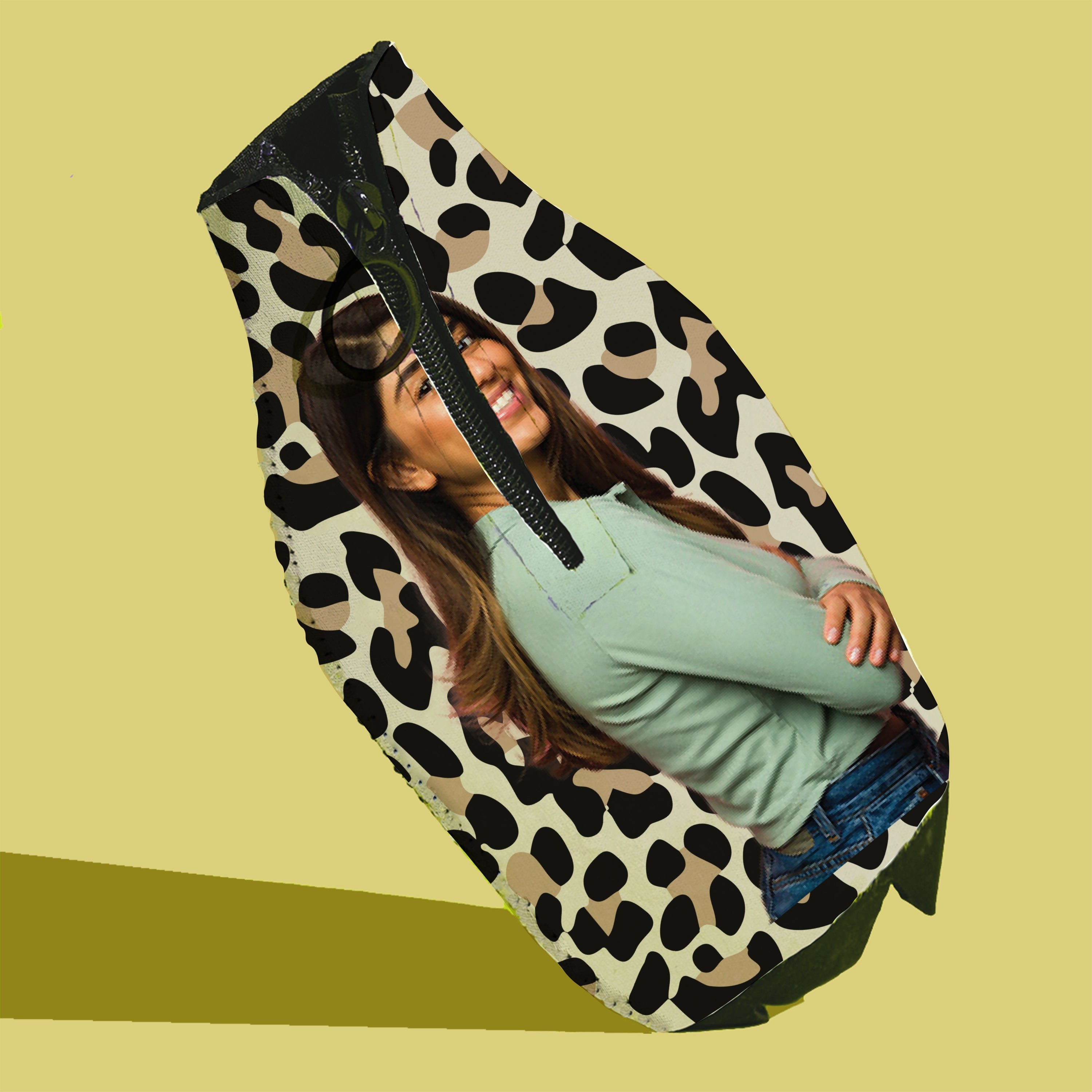 CUSTOM Drink Insulator — Cheetah