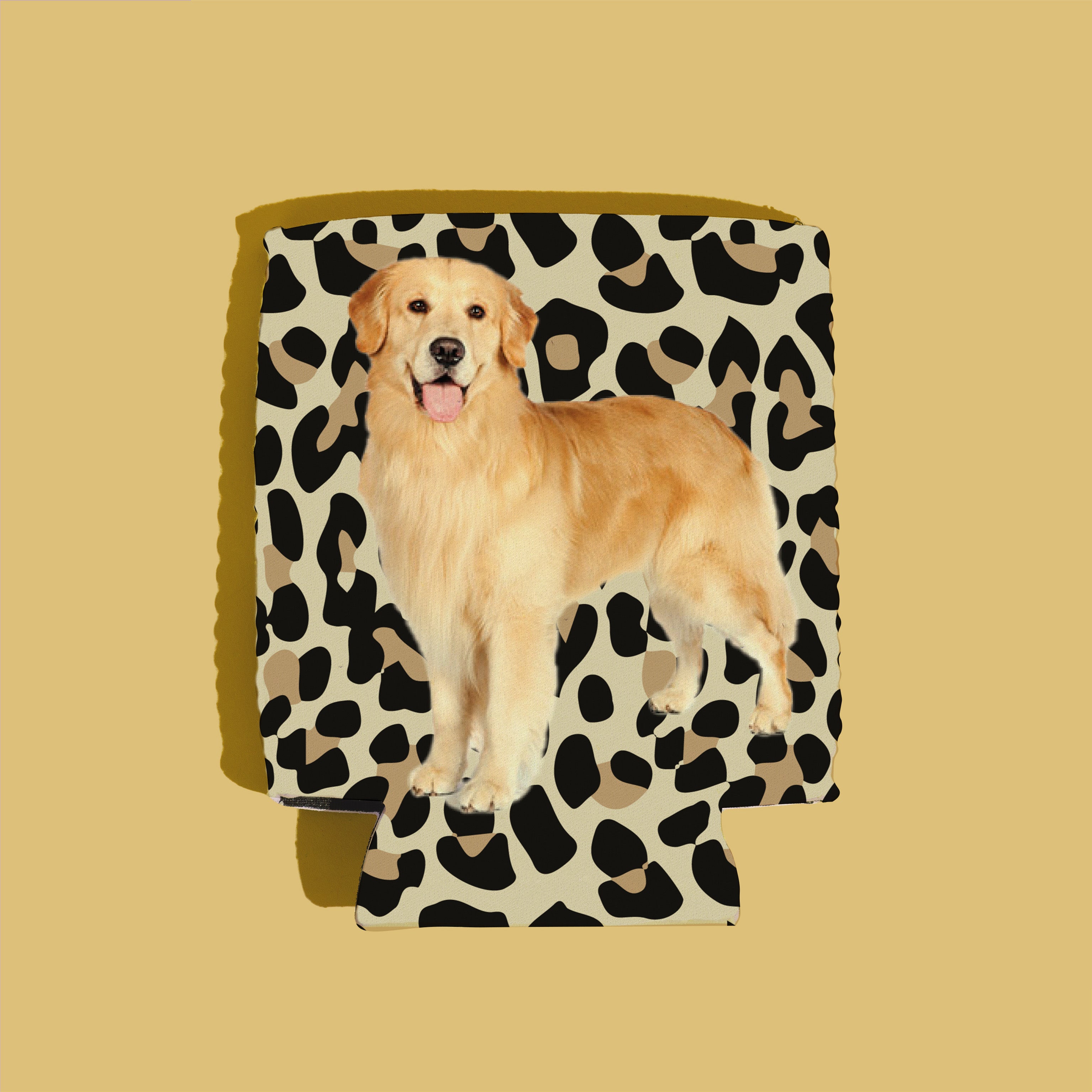 CUSTOM Drink Insulator — Cheetah