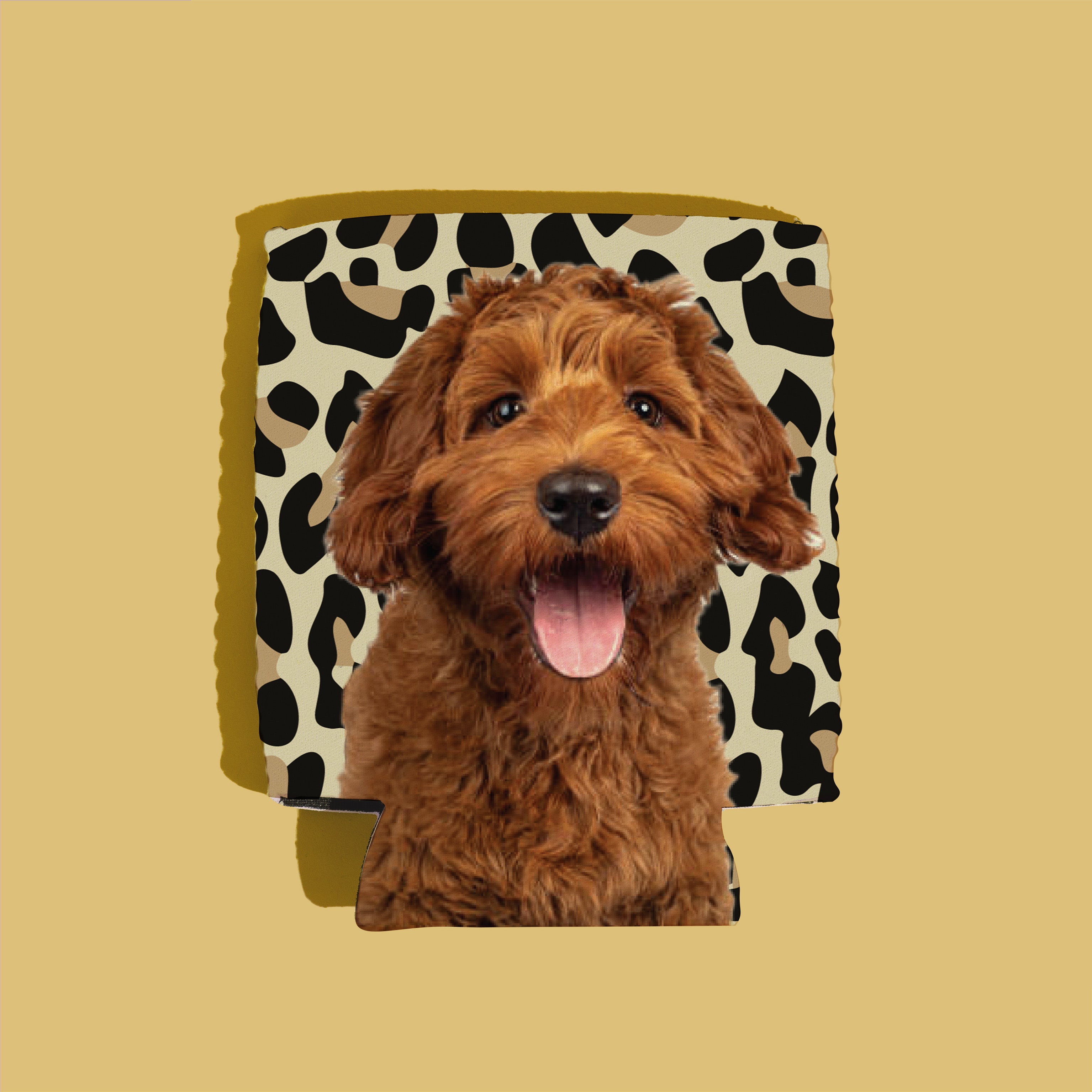CUSTOM Drink Insulator — Cheetah