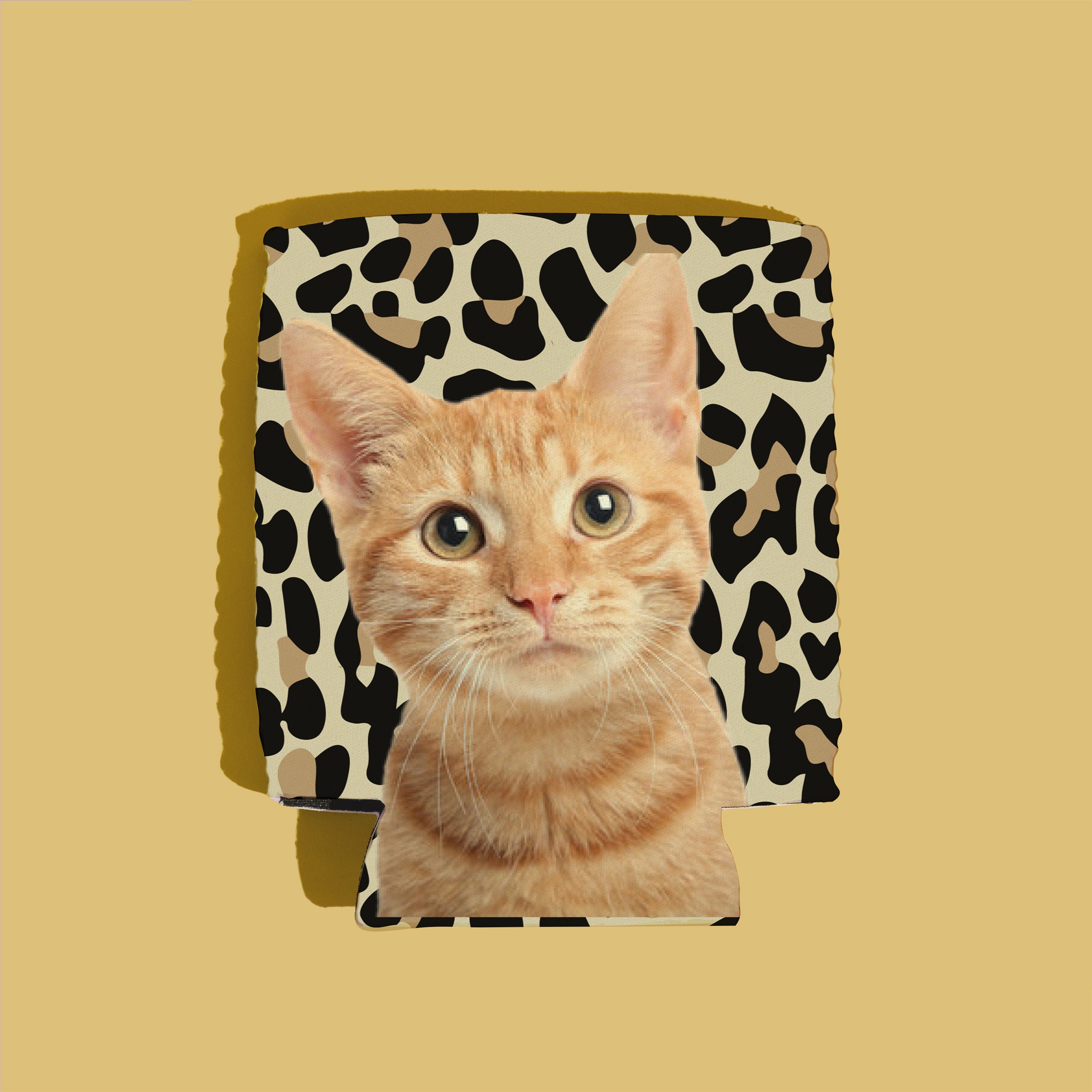 CUSTOM Drink Insulator — Cheetah