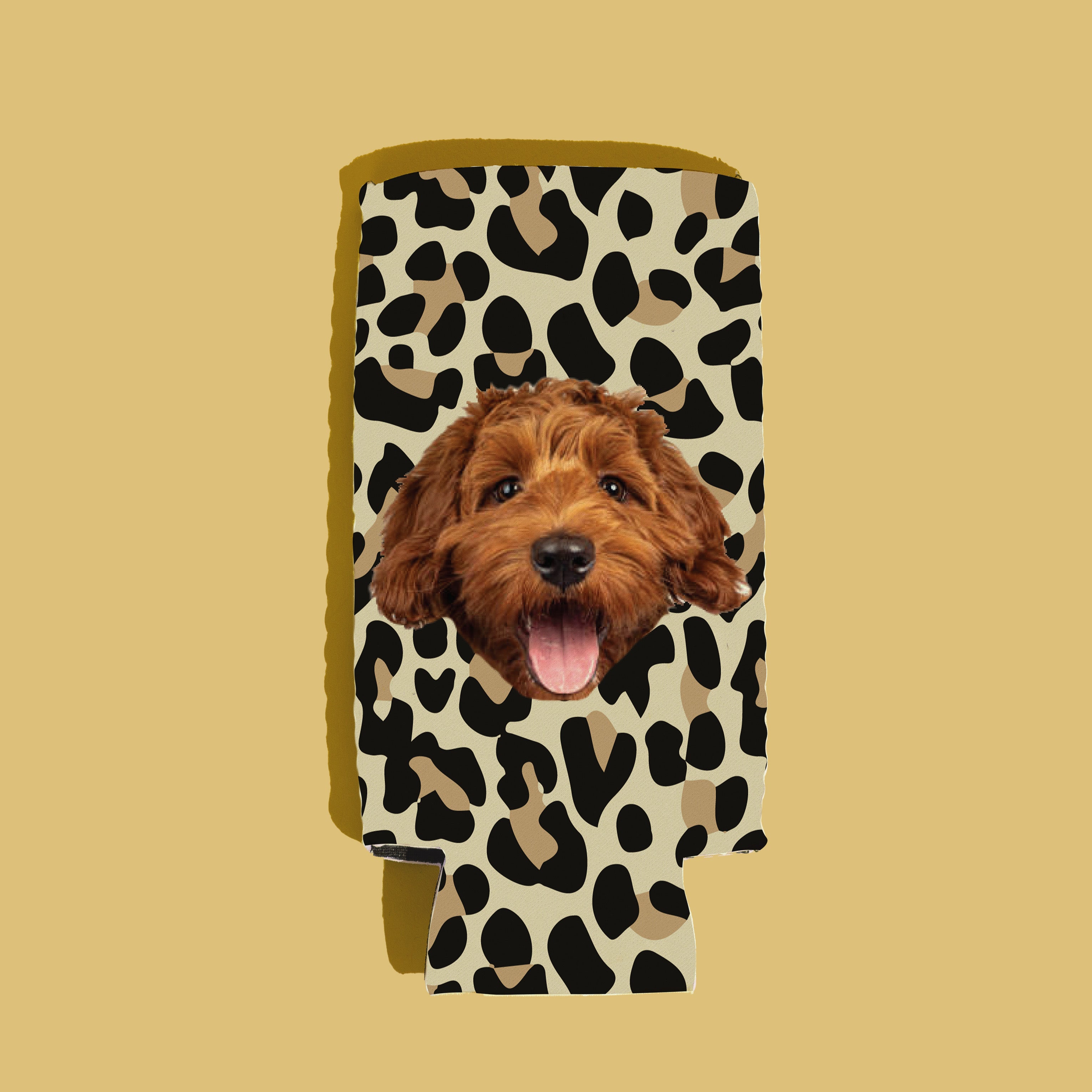 CUSTOM Drink Insulator — Cheetah