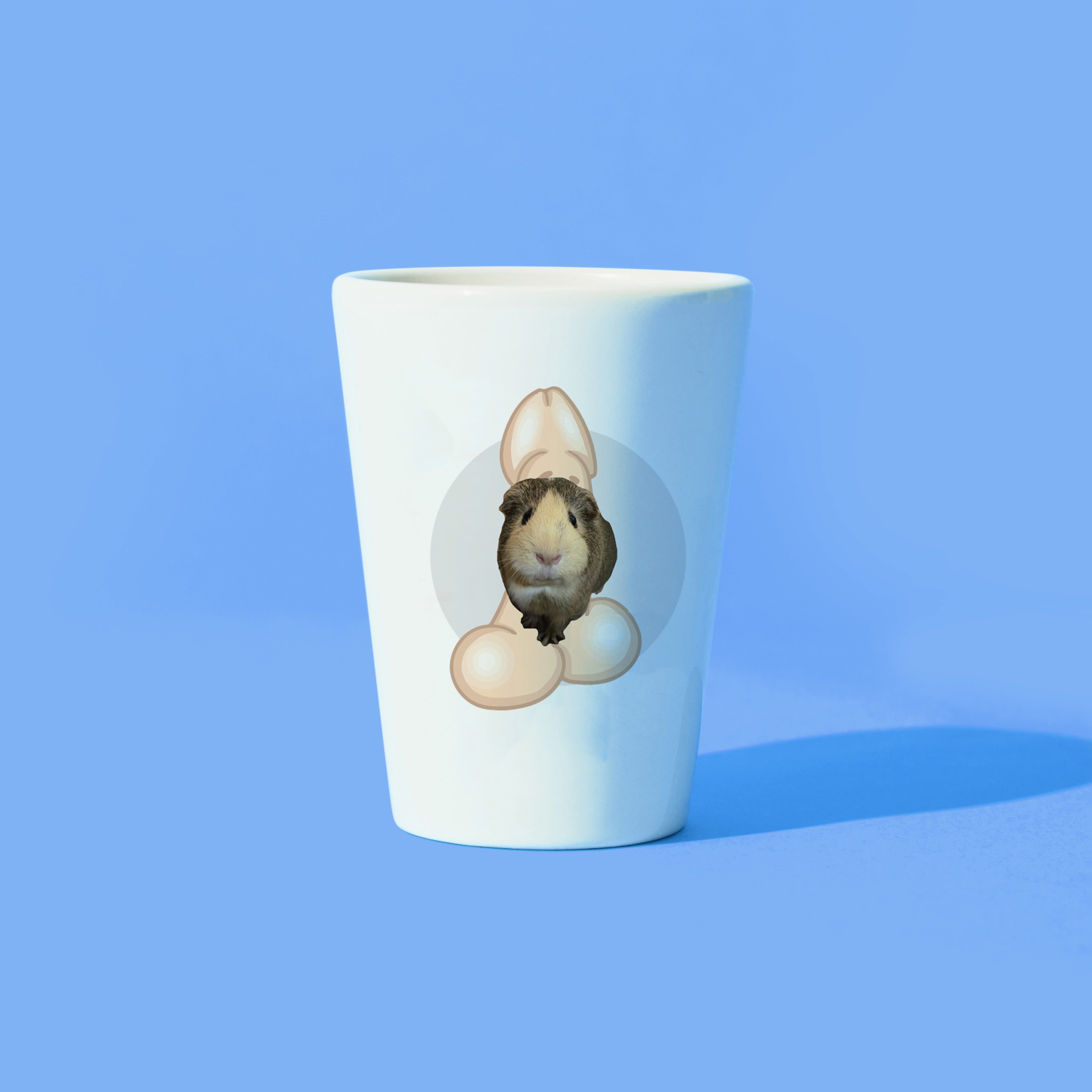 CUSTOM Dick Face Shot Glass