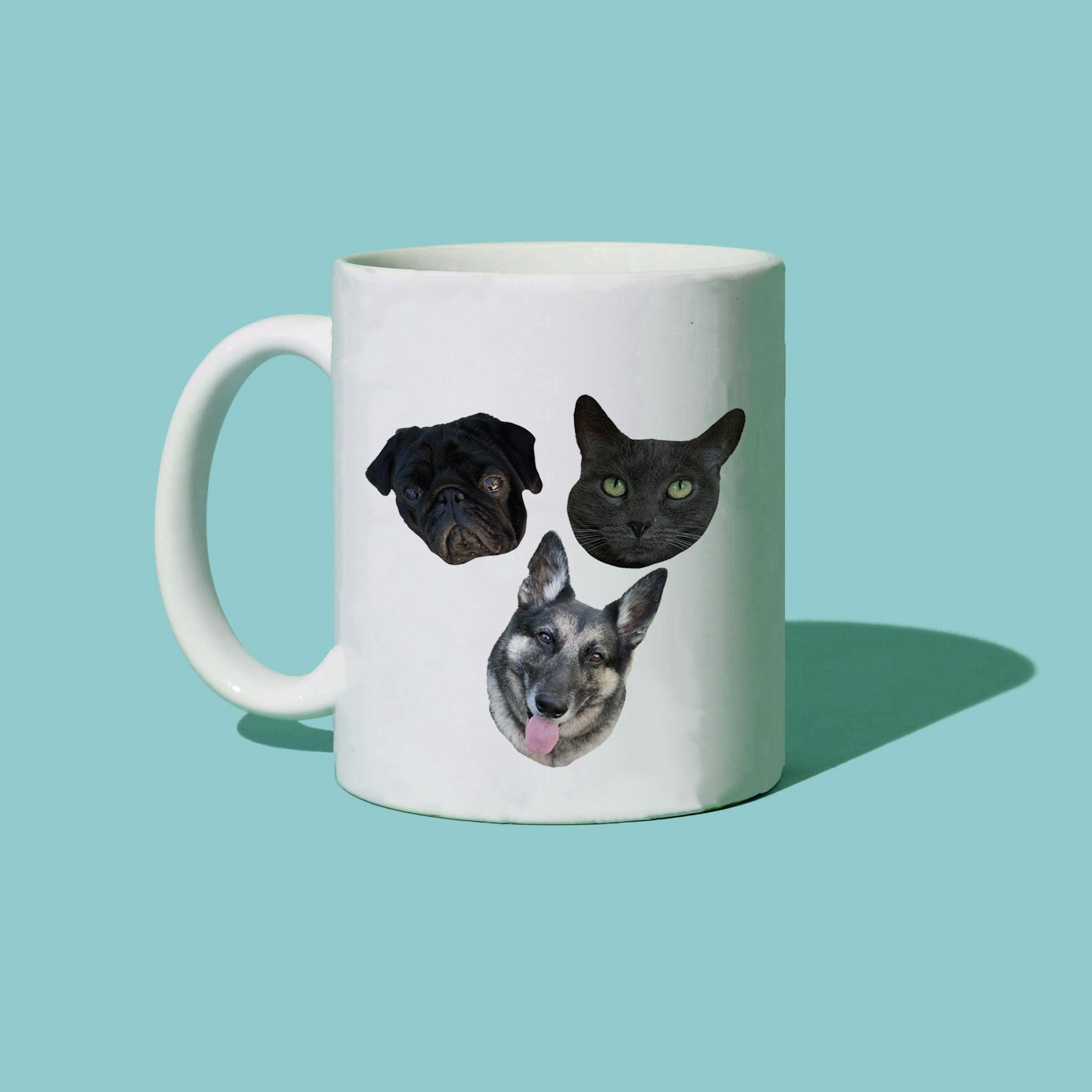 CUSTOM Mug — Face and Text