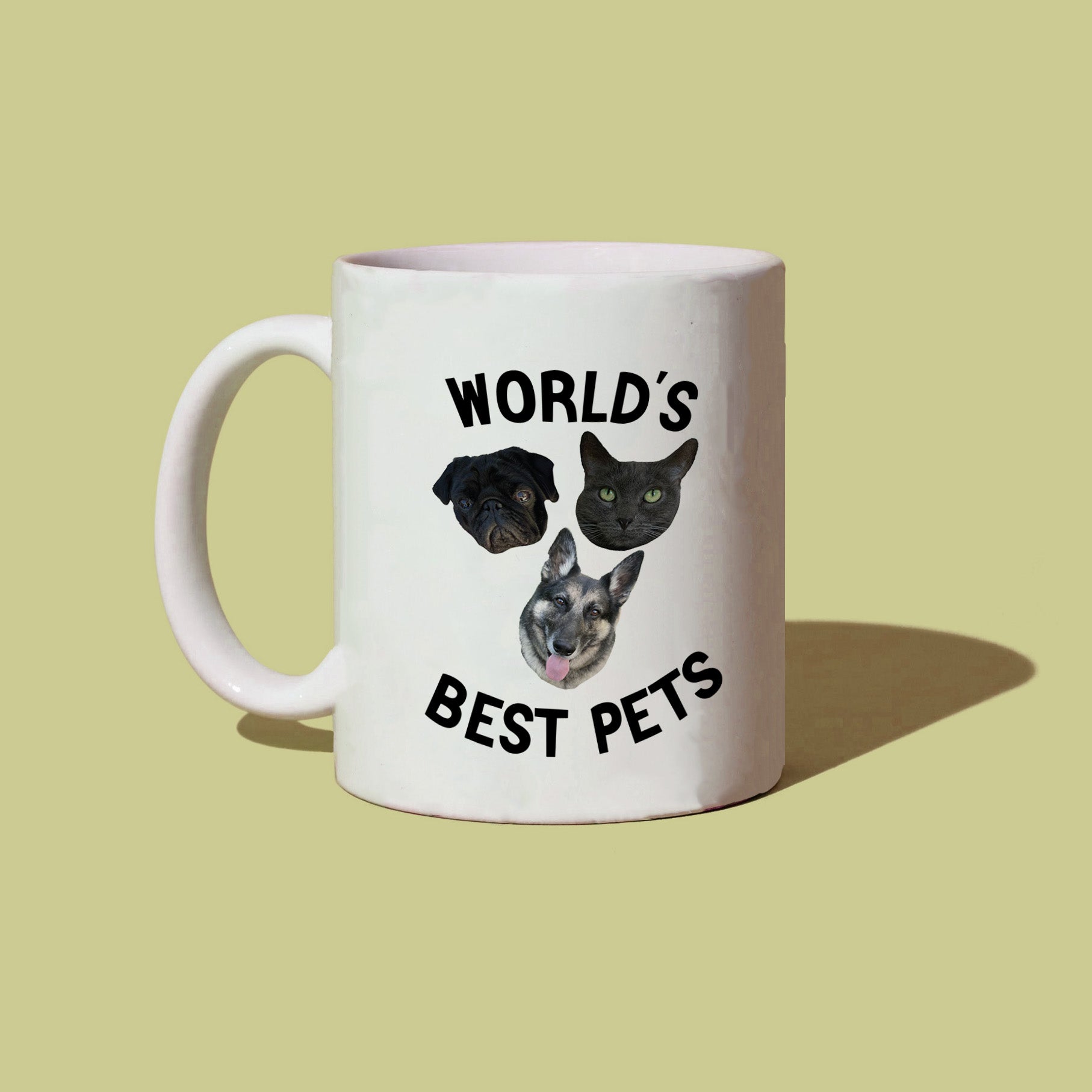 CUSTOM Mug — Face and Text