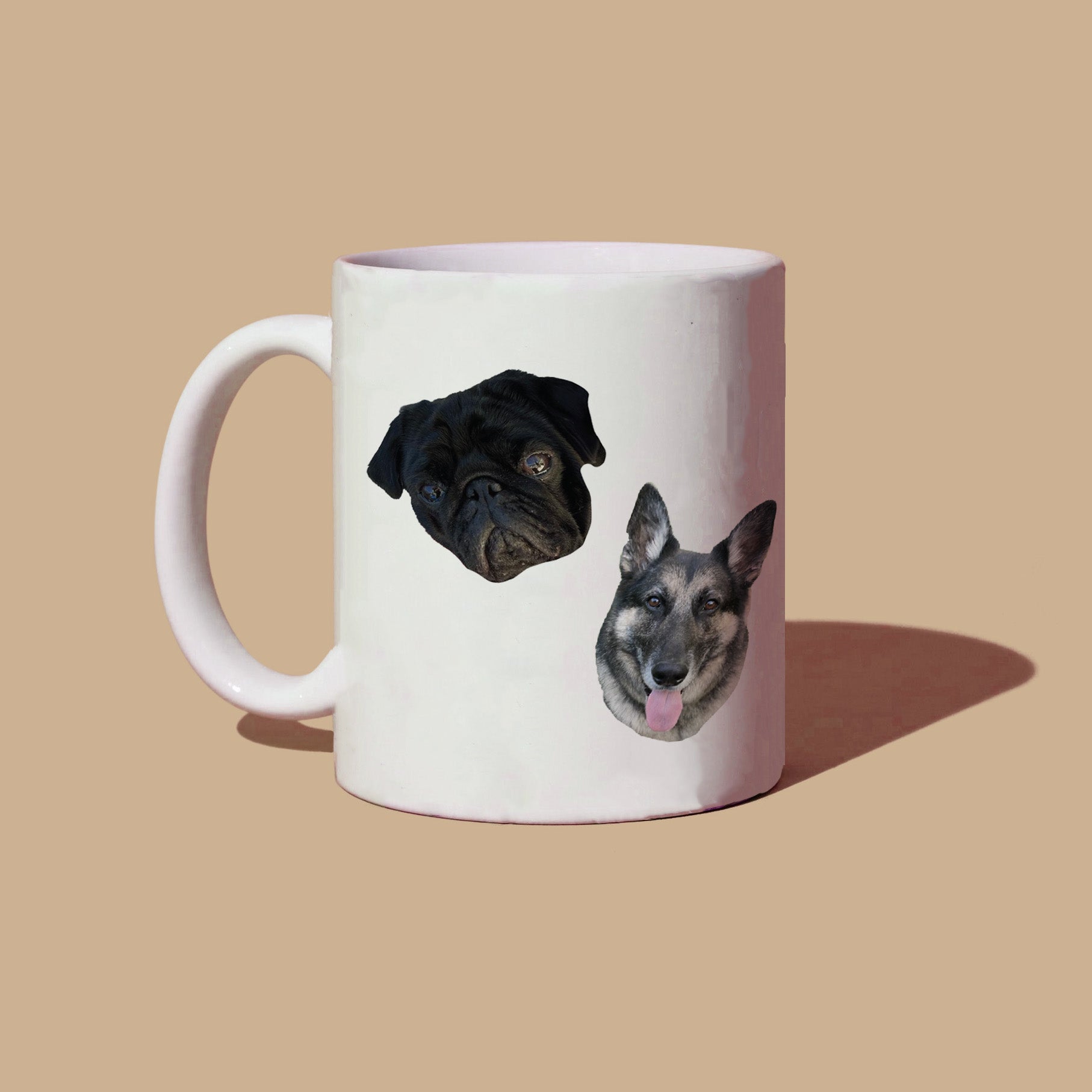 CUSTOM Mug — Face and Text