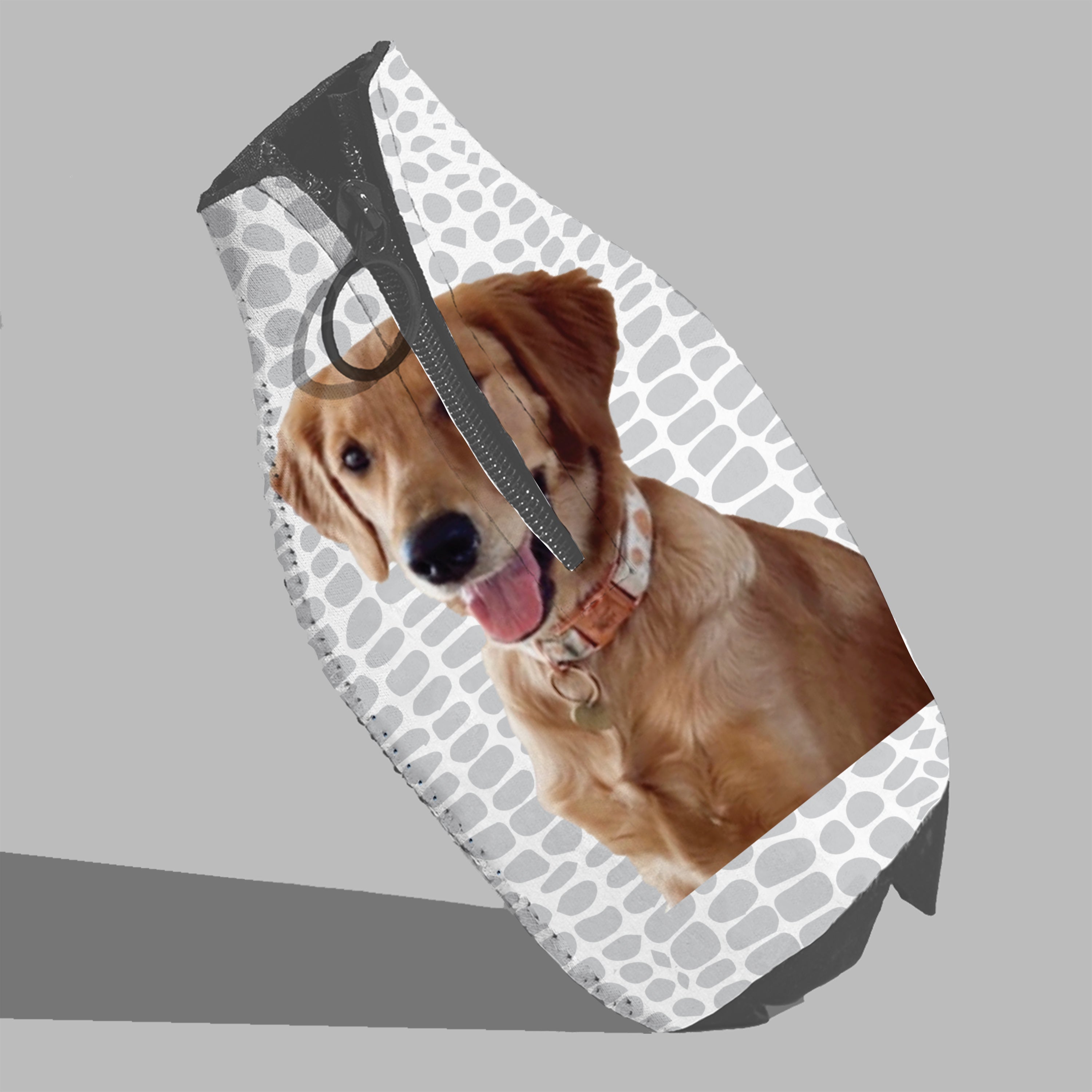 CUSTOM Drink Insulator — Gray Gator
