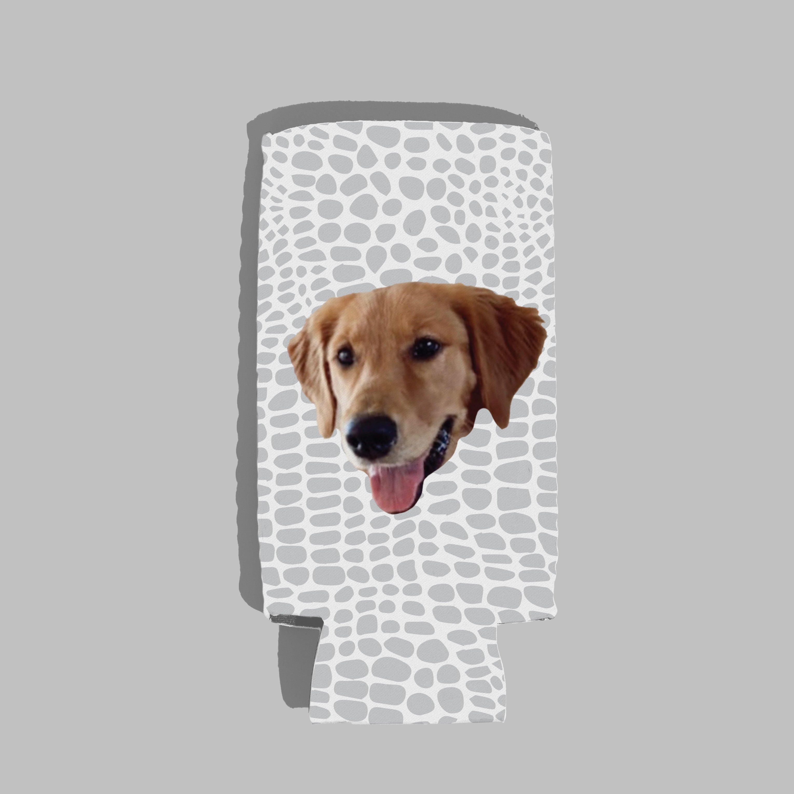 CUSTOM Drink Insulator — Gray Gator