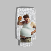 CUSTOM Drink Insulator — Gray Gator