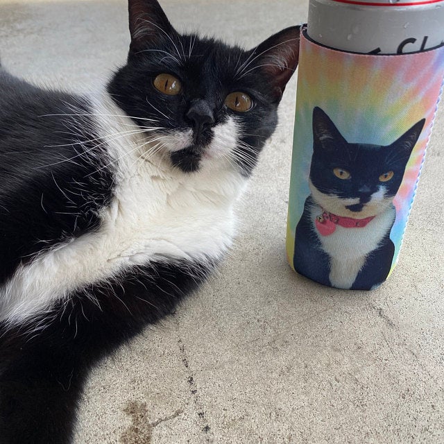CUSTOM Drink Insulator — Tie Dye
