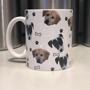 CUSTOM Mug — Pet Paw and Bone