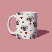 CUSTOM Mug — Pet Heart and Paw