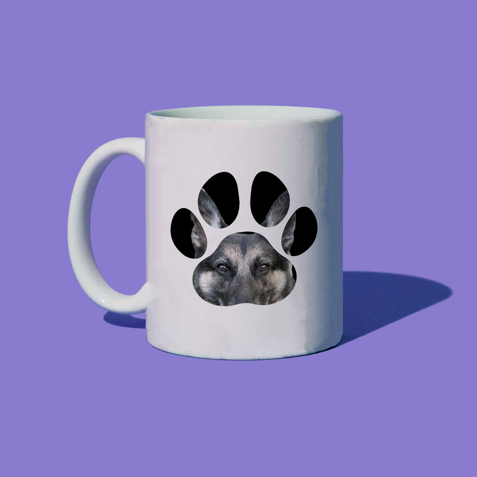 CUSTOM Paw Pet Mug — Single Paw
