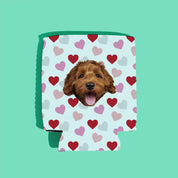 CUSTOM Drink Insulator — Pink Hearted