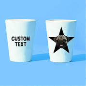 CUSTOM shot glass — star