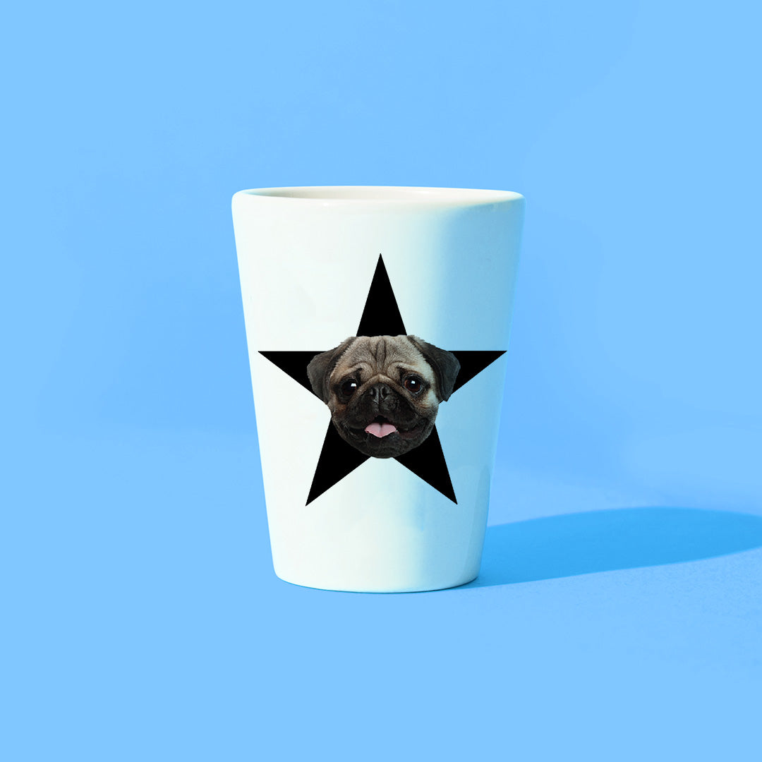 CUSTOM shot glass — star