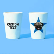 CUSTOM shot glass — star