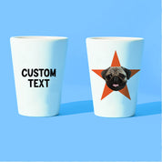 CUSTOM shot glass — star