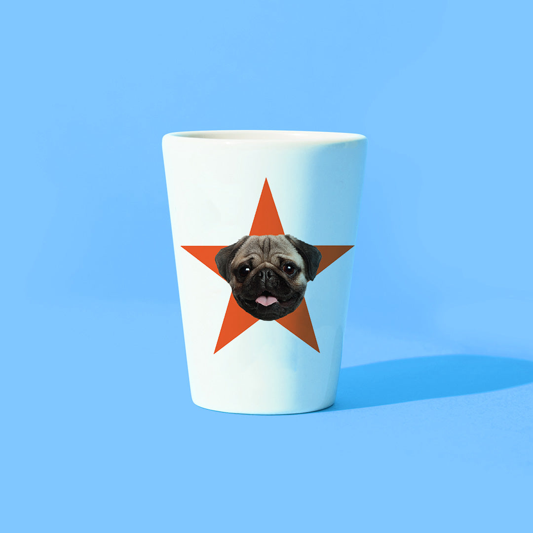 CUSTOM shot glass — star