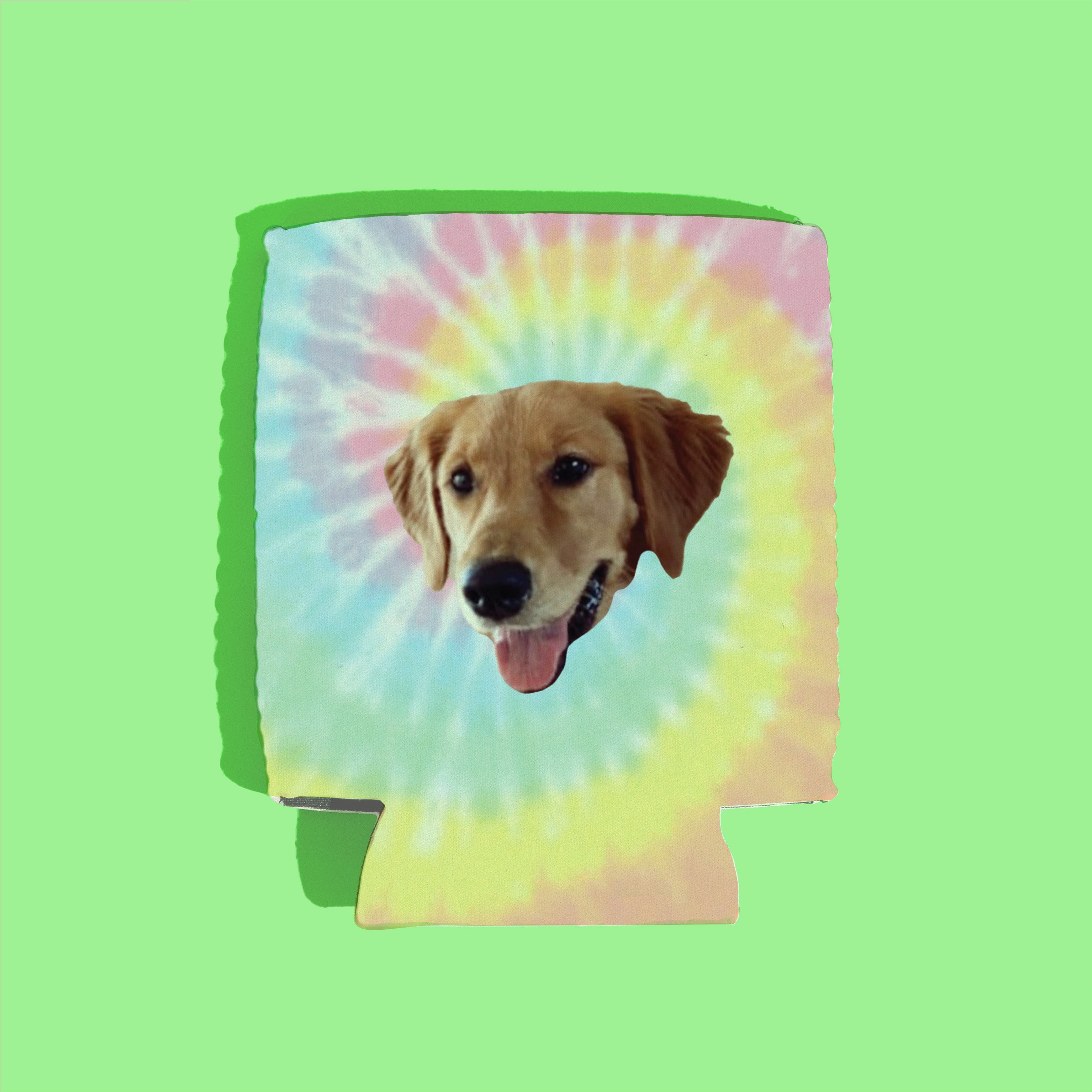 CUSTOM Drink Insulator — Tie Dye