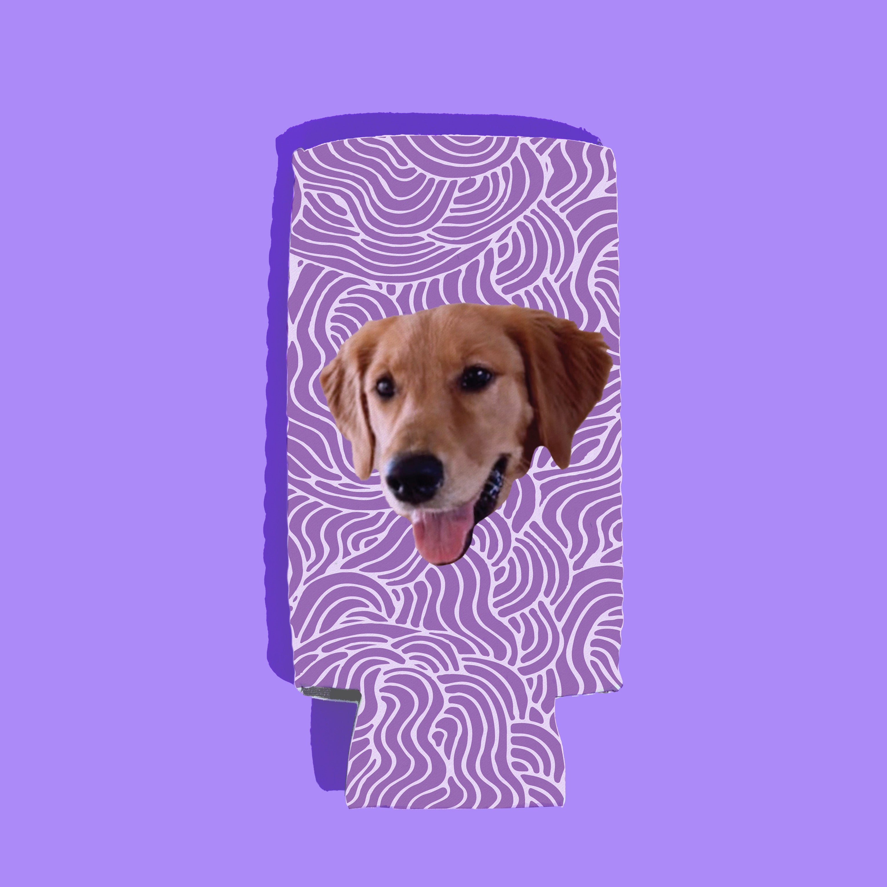 CUSTOM Drink Insulator—Wave