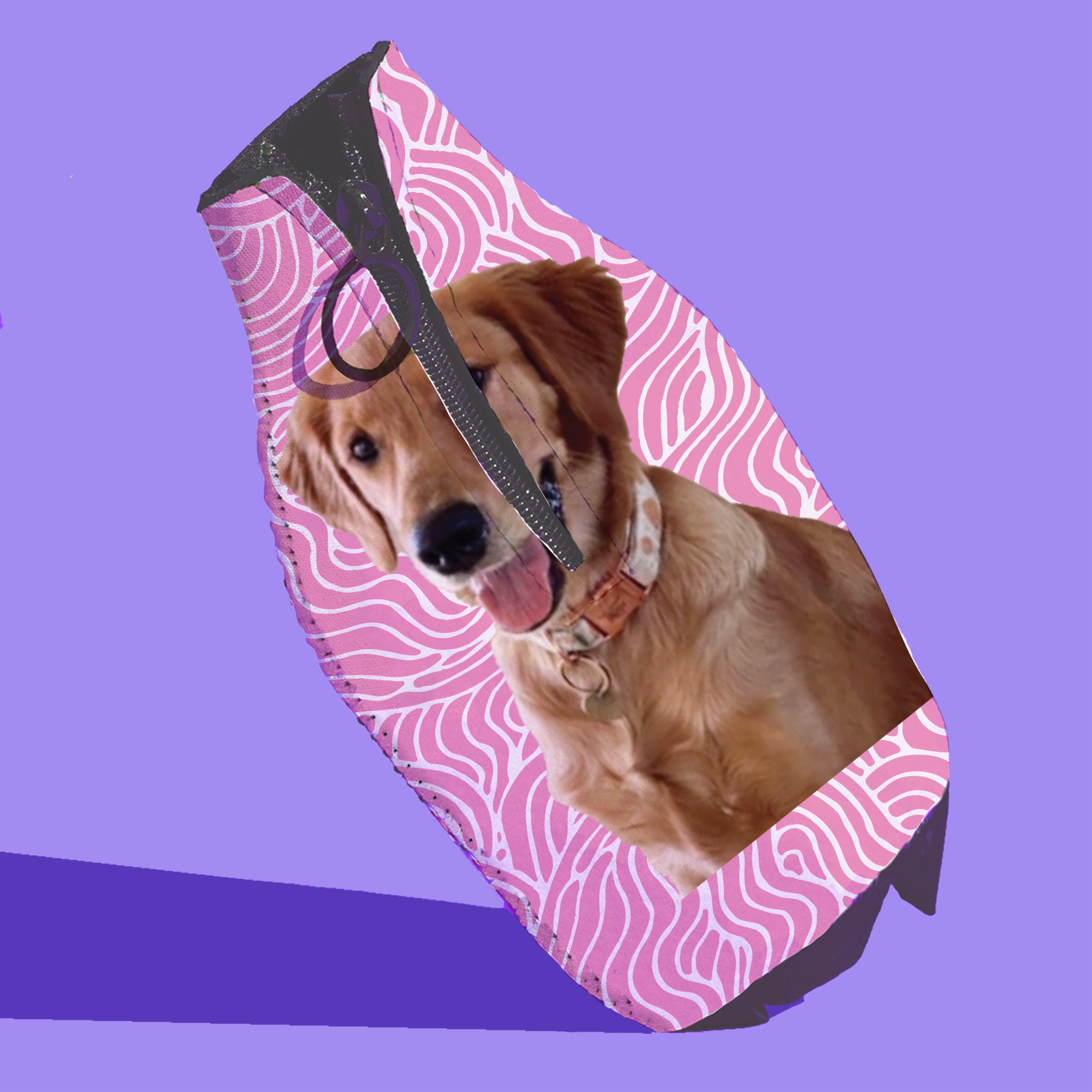 CUSTOM Drink Insulator—Wave