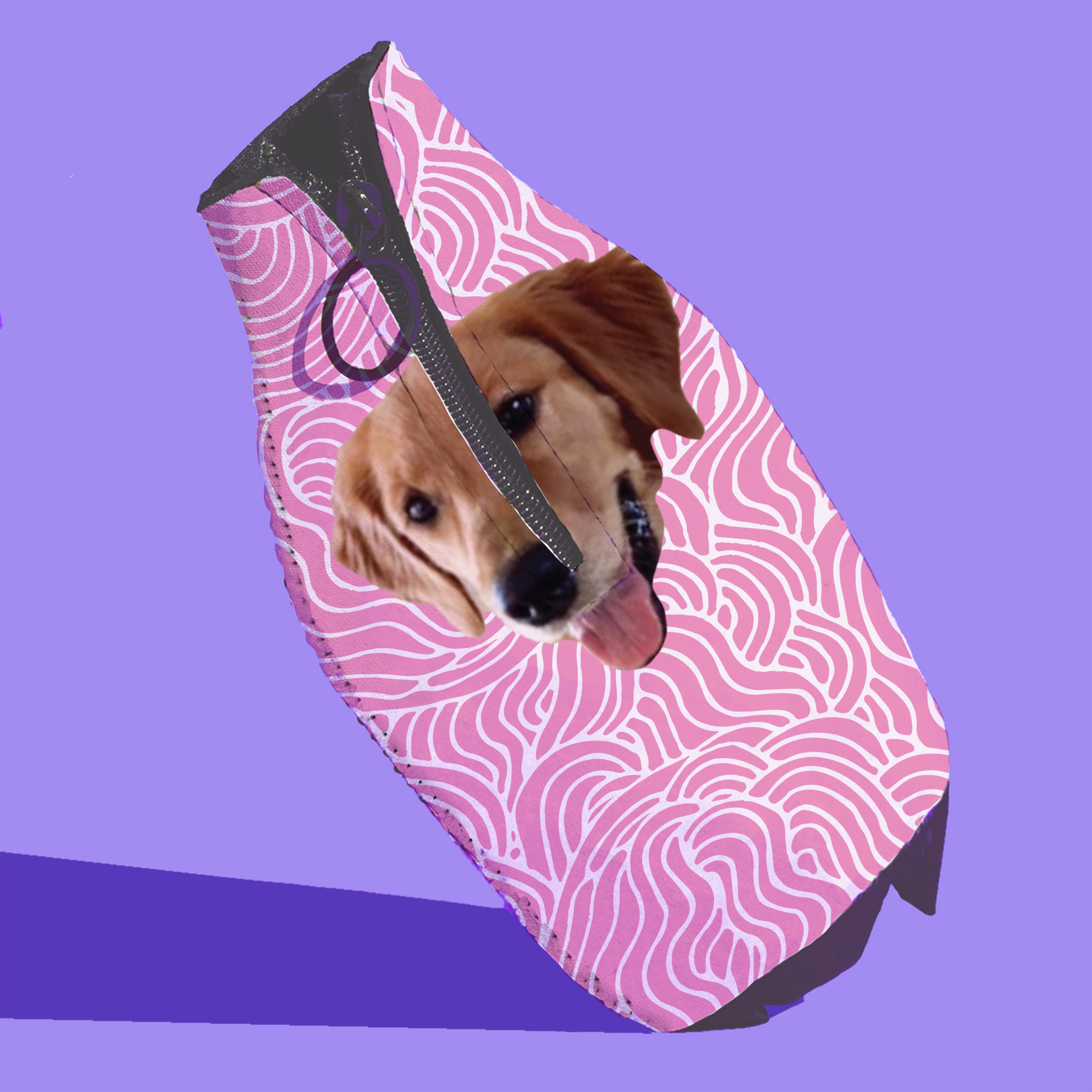 CUSTOM Drink Insulator—Wave