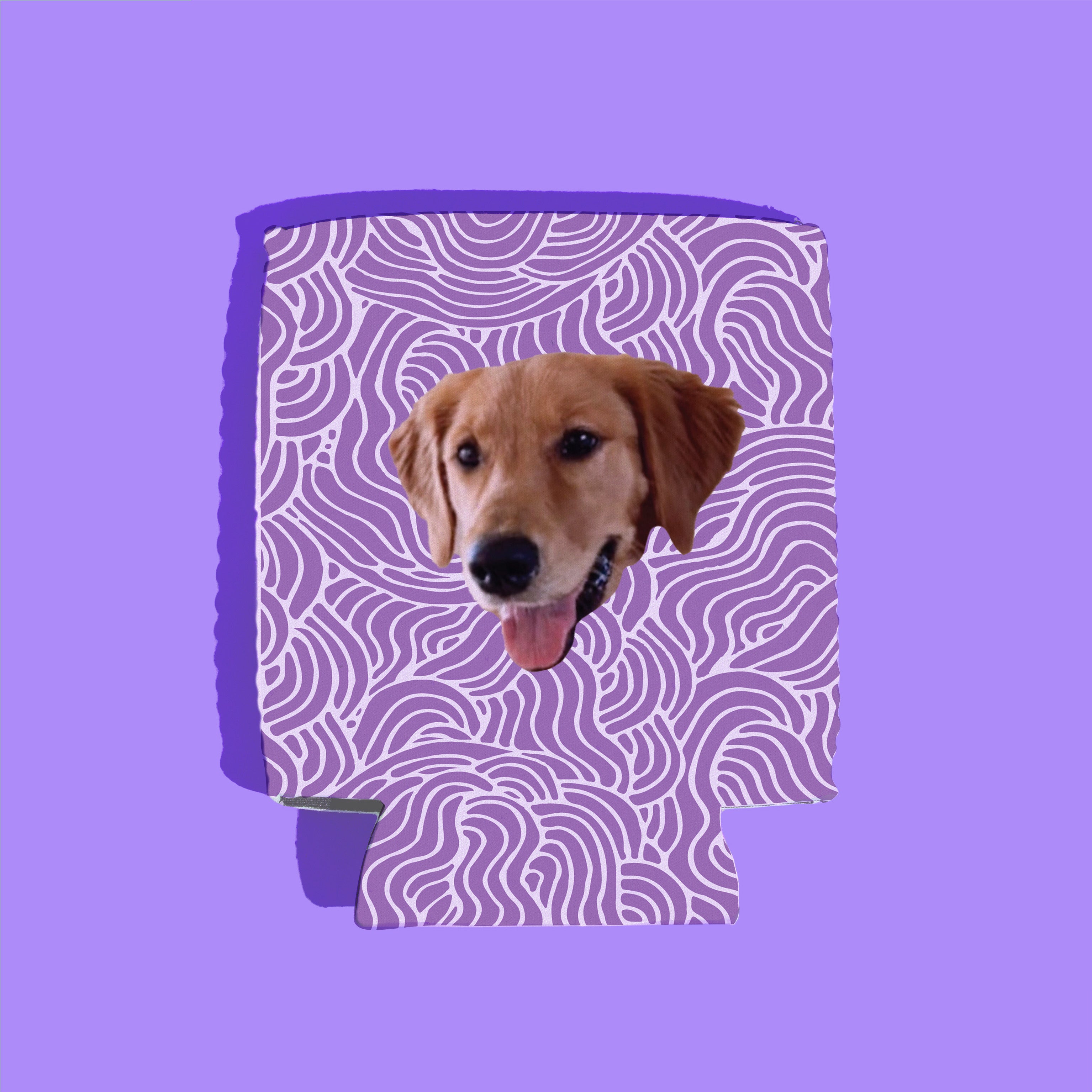 CUSTOM Drink Insulator—Wave