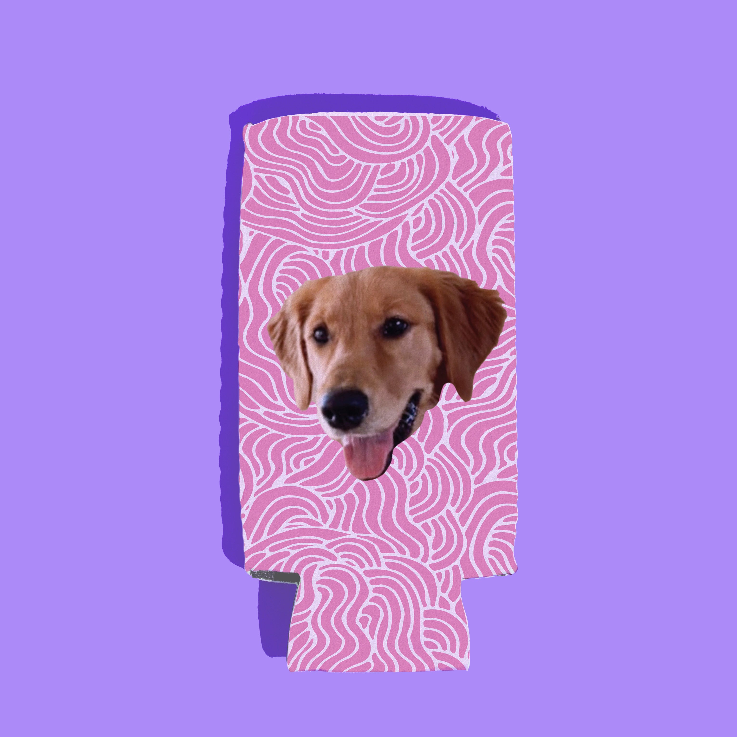 CUSTOM Drink Insulator—Wave